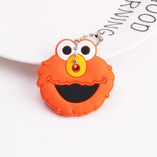 Load image into Gallery viewer, Cute Cartoon Keychain Silicone Stitch Protective Key Case Cover for Key Control Dust Cap Holder Gift Women Key Chain